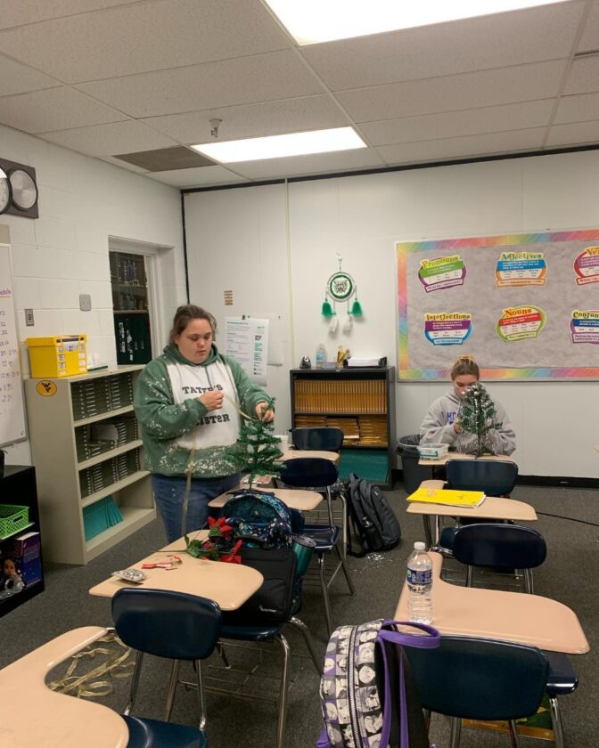 Paden City Public Library and PCHS create “A Christmas Carol” mini